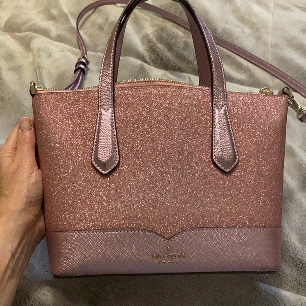 Used sparkly Pink Kate Spade purse